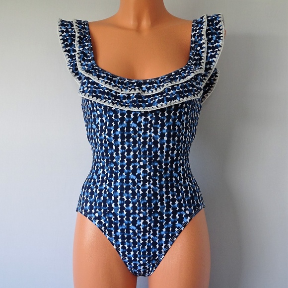 Anne Cole Other - Anne Cole NWT Flounce Off Shoulder 1 Pc Swimsuit Anne Cole Other - Anne Cole NWT Flounce Off Shoulder 1 Pc Swimsuit